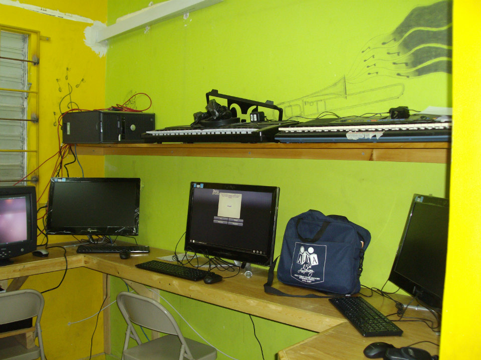 Photo from the Patna-Riverside Police Youth Centre project